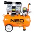 NEO TOOLS Bezuljni kompresor, 24 L