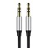 BASEUS Audio kabel Yiven M30 3.5mm muški 1.5m, srebrni/crni 