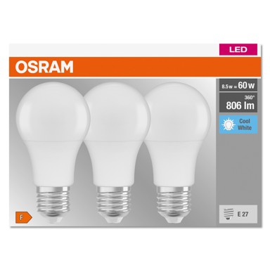 OSRAM LED žarulja, 8.5W, 4000K, 3/1