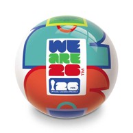 Plastična lopta FIFA WC 2026, 22 cm