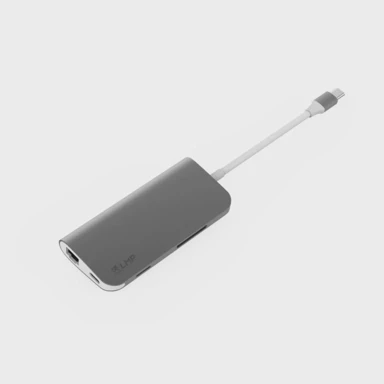 LMP Docking stanica USB-C mini Dock, 8-port, svemirski siva