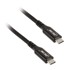 INLINE Kabel USB4, crni, 1m, Type C na Type C