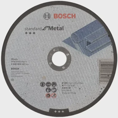 BOSCH Rezna ploča Standard For Metal, 180 × 3.0 mm (A 30 S BF)