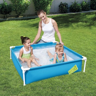 BESTWAY Bazen s okvirom MY FRIST FRAME POOL 122 x 122 x 30,5 cm