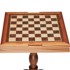 VEVOR Igraći stol 3 u 1, šah, dama i backgammon, 65 x 65 x 67,5 cm, smeđi