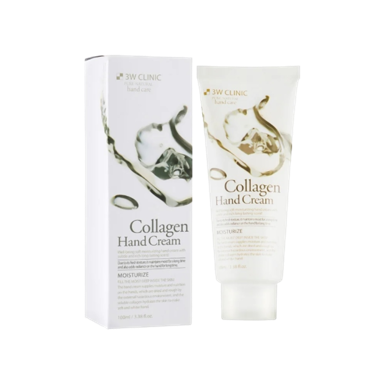 3W CLINIC Hidratantna krema za ruke Moisturizing Collagen Hand Cream, 100 ml