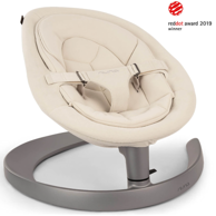 NUNA Dječja ležaljka Leaf™ Grow sa lukom s igračkama, oblačno siva