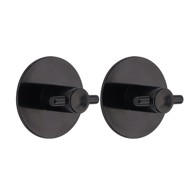 TENDANCE Kupaonski dodatak KUKICA 2/1, OKRUGLA, 3M, crna