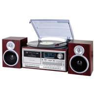TREVI TT 1072 Gramofon s izravnim pogonom poluautomatski, crna/srebrna
