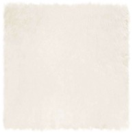 Tepih lažni ovčji, bijel 200 x 200 cm, poliester