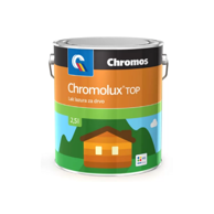 CHROMOLUX TOP Debeloslojna lak lazura za drvo 5 L, mahagonij
