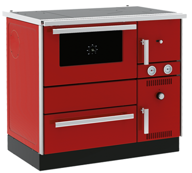 ALFA-PLAM Štednjak Term 20, etaž, crveni, lijevi, za centralno grijanje