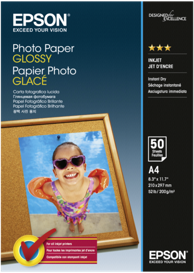 EPSON Foto papir GLOSSY A 4, 50 kom.