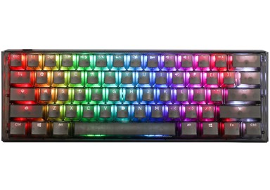 DUCKY Tipkovnica One 3 Aura Mini Gaming USB QWERTY američka međunarodna crna