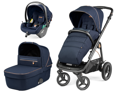 PEG PEREGO Dječja kolica Veloce TC Lounge 3u1, plava