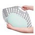 ADDIS Sivozelena sklopiva košara za rublje Flat Folding Laundry Basket