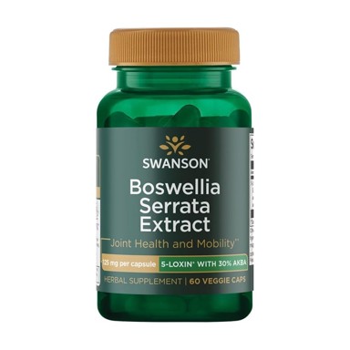SWANSON Bosvelija 5-Loxin, 125 mg, 60 kapsula