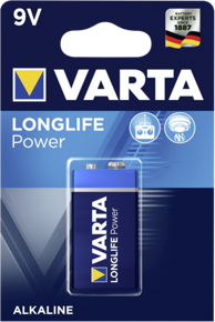 VARTA Baterije Longlife Power 9V 6LR61, 50x1