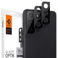 SPIGEN Optik. TR zaštitno staklo za kameru 2kom za SAMSUNG GALAXY S21 FE CRNI