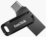 SANDISK USB stick Ultra Dual GO, USB-C, 1TB, 400 MB/s, crna (SDDDC3-1T00-G46)