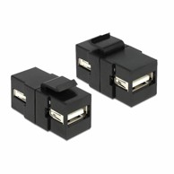 DELOCK Adapter USB-A Ž na USB-A Ž Keystone
