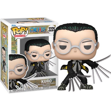 FUNKO POP Figura One Piece Kuro, 9 cm