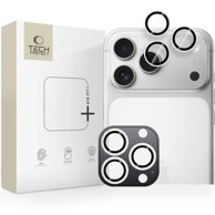 TECH-PROTECT Zaštitno staklo CamRing Fit za kameru za iPhone 14/15/16/17 Pro / Max srebro