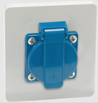 FAMATEL Zidna schuko utičnica 3915, 16 A, 250 V, 1x2P+TTL, IP54