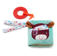 LILLIPUTIENS Mini slikovnica s grickalicom za zubiće, 83126