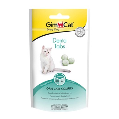 GIMCAT Poslastica za mačke Denta tabs 40 g