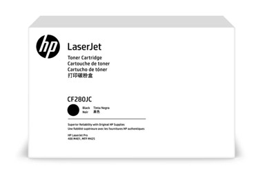 HP Originalni toner 80JC CF280JC, LaserJet Pro 400 M401, M425, kompatibilno s CF280X, crna
