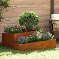 Sadioci i sadilice velika, Corten čelik, čvrsta, metalna