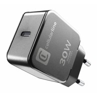 CELLULARLINE Home USB-C punjač 30 W, crni