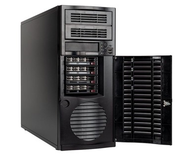 BLUECHIP Tower server SERVERline T40334r, Intel Xeon 6511P, 32 GB ECC RAM, 2x 480 GB SSD