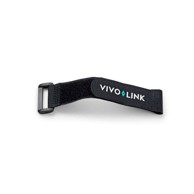 VIVOLINK Protie organizator kabela crni 25 komada univerzalni nosač