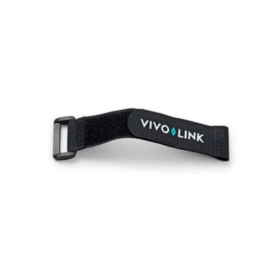VIVOLINK Protie organizator kabela crni 25 komada univerzalni nosač