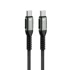 FORCELL Kabel F-Energy C263 Type-C na Type-C QC4.0 PD 5A 240W Cafule 2m, crni