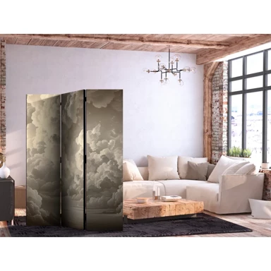 Paravan Šapat obasjanih oblaka, Nježna igra svjetlosti na nebeskoj pozornici, 135 x 172 cm