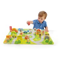 MOLTO Puzzle s drvenim dodacima CITY