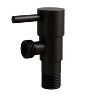 Kutni ventil s keramičkom glavom model 1/2 x 3/4, crni