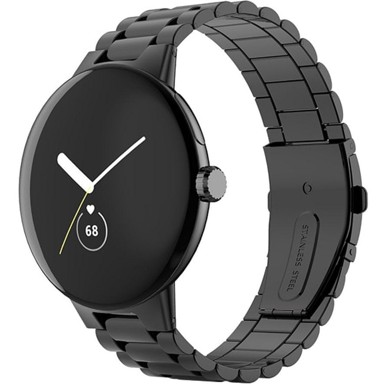 GS Narukvica od nehrđajućeg čelika za Google Pixel Watch 3, 45 mm, crna
