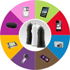 TECHLY Auto punjač USB 5 V/1 A/2,1 A, bijeli