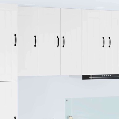 Zidni kuhinjski ormarić s policom 30x31x80 cm, hrast, bijeli  