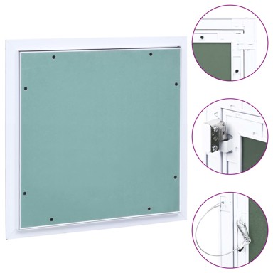 Pristupna ploča s aluminijskim okvirom 200x200 mm
