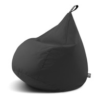 SO SOFT? Siva vreća za sjedenje Drop L