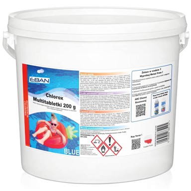 CHLOROX Tablete za bazen BA0568 5 kg, plava