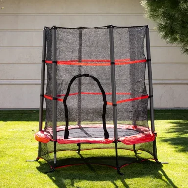 Trampolin Up & Down, 130 cm, crveni