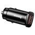 BASEUS Auto punjač Square, 2xUSB, QC3.0, 5A, 30W 