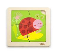 VIGA Slagalica bubamara 4 dijelna