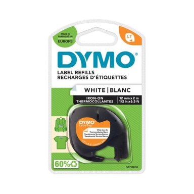 DYMO LetraTag Iron-On traka, bijela (18769)
